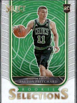 Payton Pritchard 2020-21 Panini Select Rookie Selections Silver Prizm Celtics
