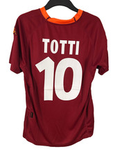 Francesco Totti AS Roma International Club Soccer Fan Apparel and