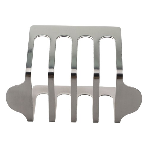 Functional Stainless Steel Bread Rack for Daily Kitchen Use and Serving - Picture 7 of 12