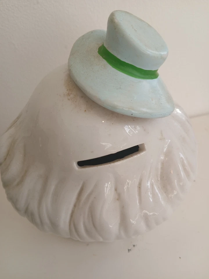 Vintage Ceramic Clown Face Money Box Creepy Clown Circus - Image 4 of 4