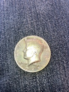 1969 D JFK Half Dollar BU Cond. 40 % Silver