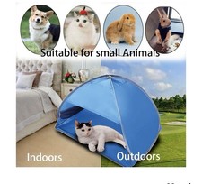Beach Sun Shelter Mini Pets Pop up Beach Sun Shelter for Small Pets Easy Up NEW