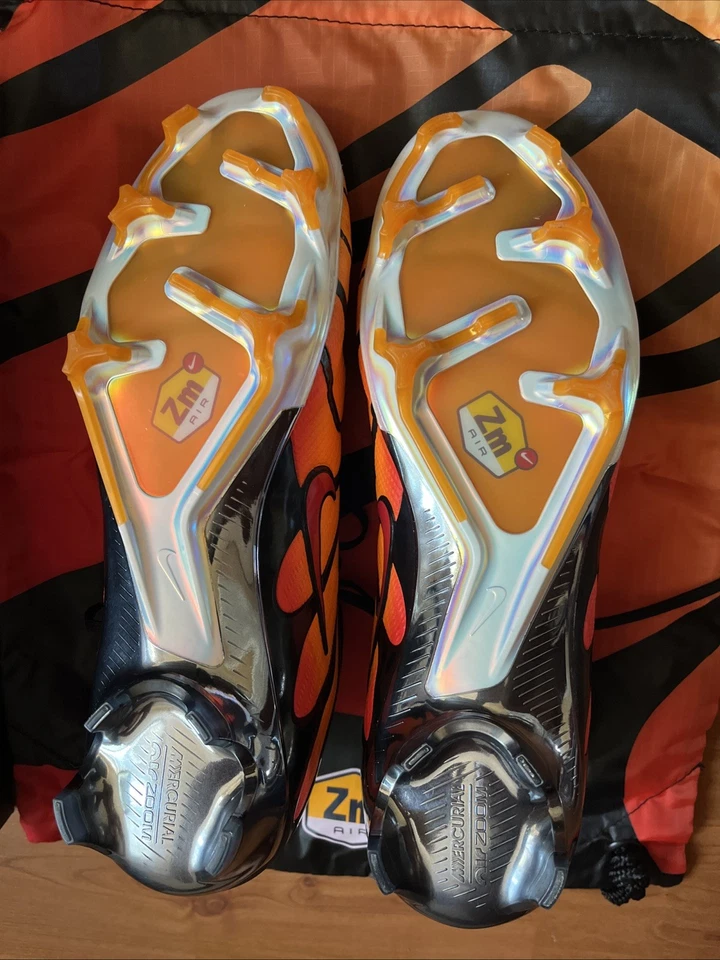 NIKE Zoom Mercurial Vapor 15 Elite FG 'Air Max Plus Sunset' Foto 3 de 4