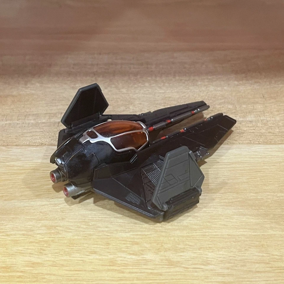 RARO Star Wars Micro Galaxy Squadron Darth Vader's Sith Interceptor Chase 0104 Foto 3 de 4