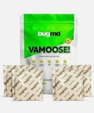 Vamoose, Rodent Pouches, Plant-Powered Rat, Works Anywhere 1 Pack, 4 Pouches