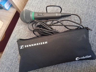 Sennheiser e 835-S dynamisches kabelgebundenes Handmikrofon, Schalter, Tasche