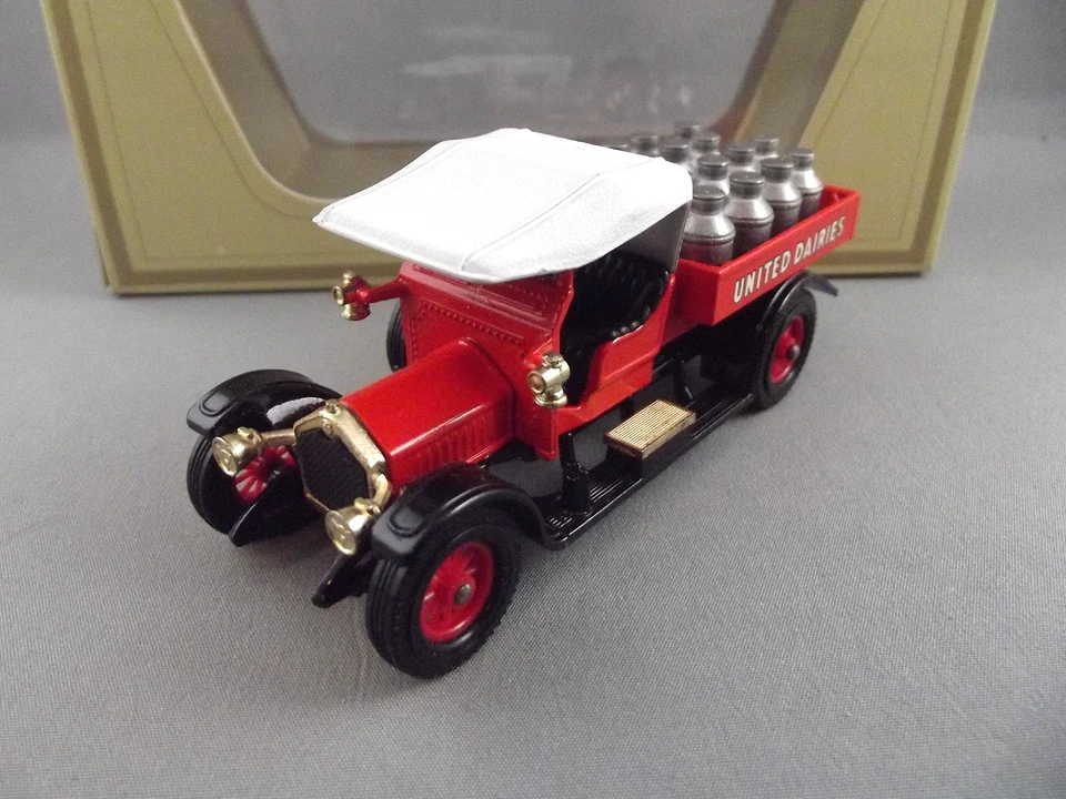 Matchbox Yesteryear Y-13 1918 Crossley Lorry CODE 3 United Dairies Excl Boxed - Image 3 of 4