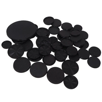 ETECH4US Round Wargaming Plastic Miniature Models Bases for Warhammer, AOS, 40K Workshop