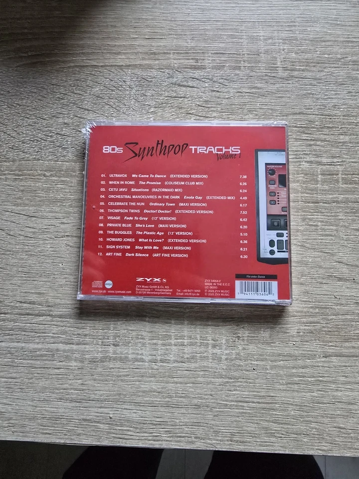 CD 80s Synthpop Tracks Vol.1 von Various Artists - Bild 2 von 2