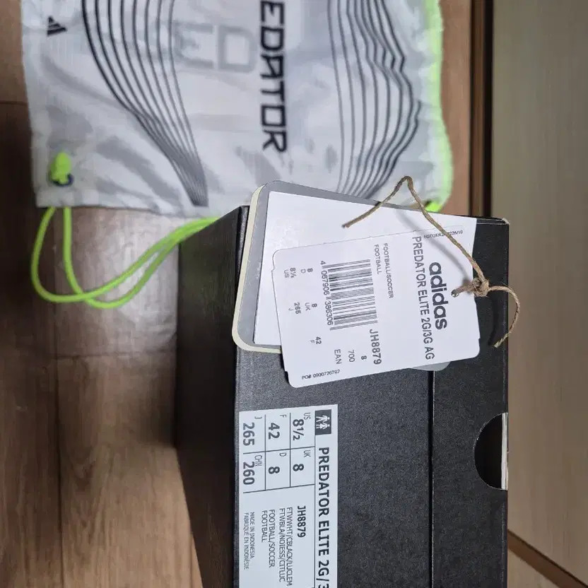 Adidas Predator Elite 2g/3g FG Soccer Cleats, 265mm thumbnail 5