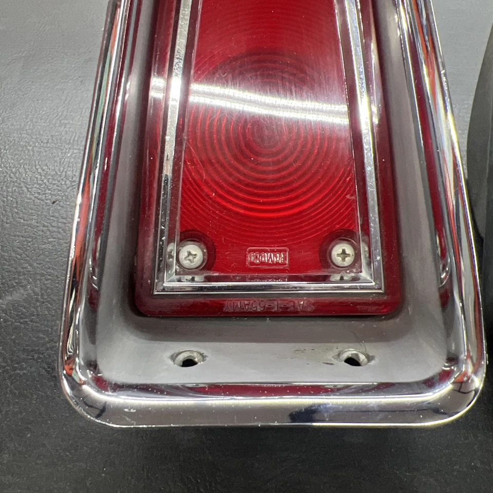 1965 MERCURY MONTEREY REAR BACK BUMPER LOWER TAIL LIGHT HOUSING - Image 2 of 4
