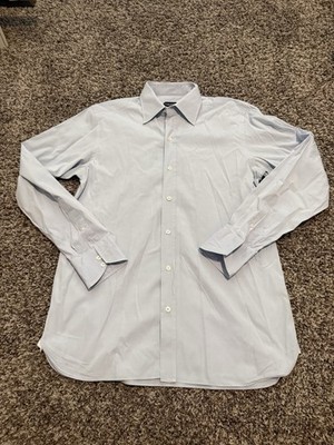 Tom Ford Button Up Shirt Men s 41 16 Blue