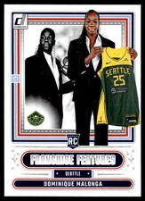 2025-26 Donruss WNBA Franchise Features Dominique Malonga Seattle Storm #19