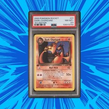 Pokémon TCG 8.5 Graded Charizard Individual Collectible Card Pokémon TCG 8.5 Graded Charizard Individual Collectible Card