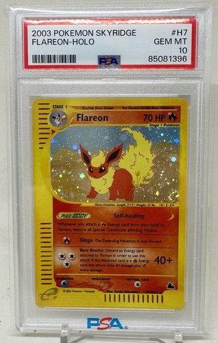 Flareon graded PSA 10 for sale on eBay