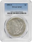 1894-S Morgan Silver Dollar EF45 PCGS