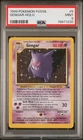 1999 Pokemon Fossil Gengar-Holo #5 PSA MINT 9