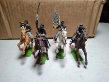 Britains Deetail US Civil War Soldiers Lot - Federal Calvary - MADE IN ENGLAND