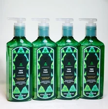 BATH & BODY WORKS TREE FARM CLEANSING GEL HAND SOAP (Pack 4)
