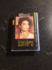Billboard cassette rare sandra paintings in yellow vintage extremely rare
