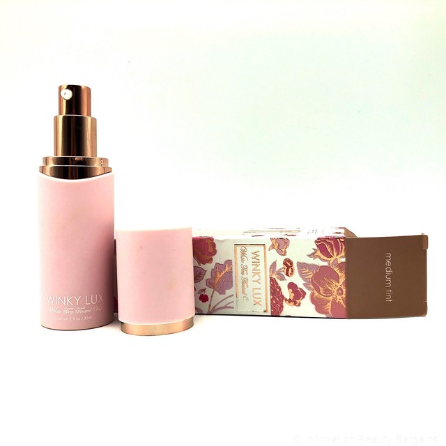winky lux white tea tinted veil moisturizer
