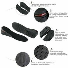 5cm Air Cushion Height Increase Heel Shoes Insoles Inserts Taller Lift Pad