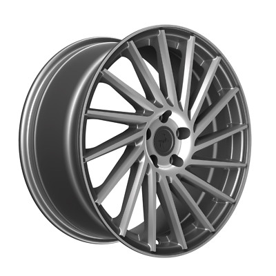 18'' Keskin KT17 Hurricane Alufelgen Grau für VW Golf GTI R Performance 5 6 7 8