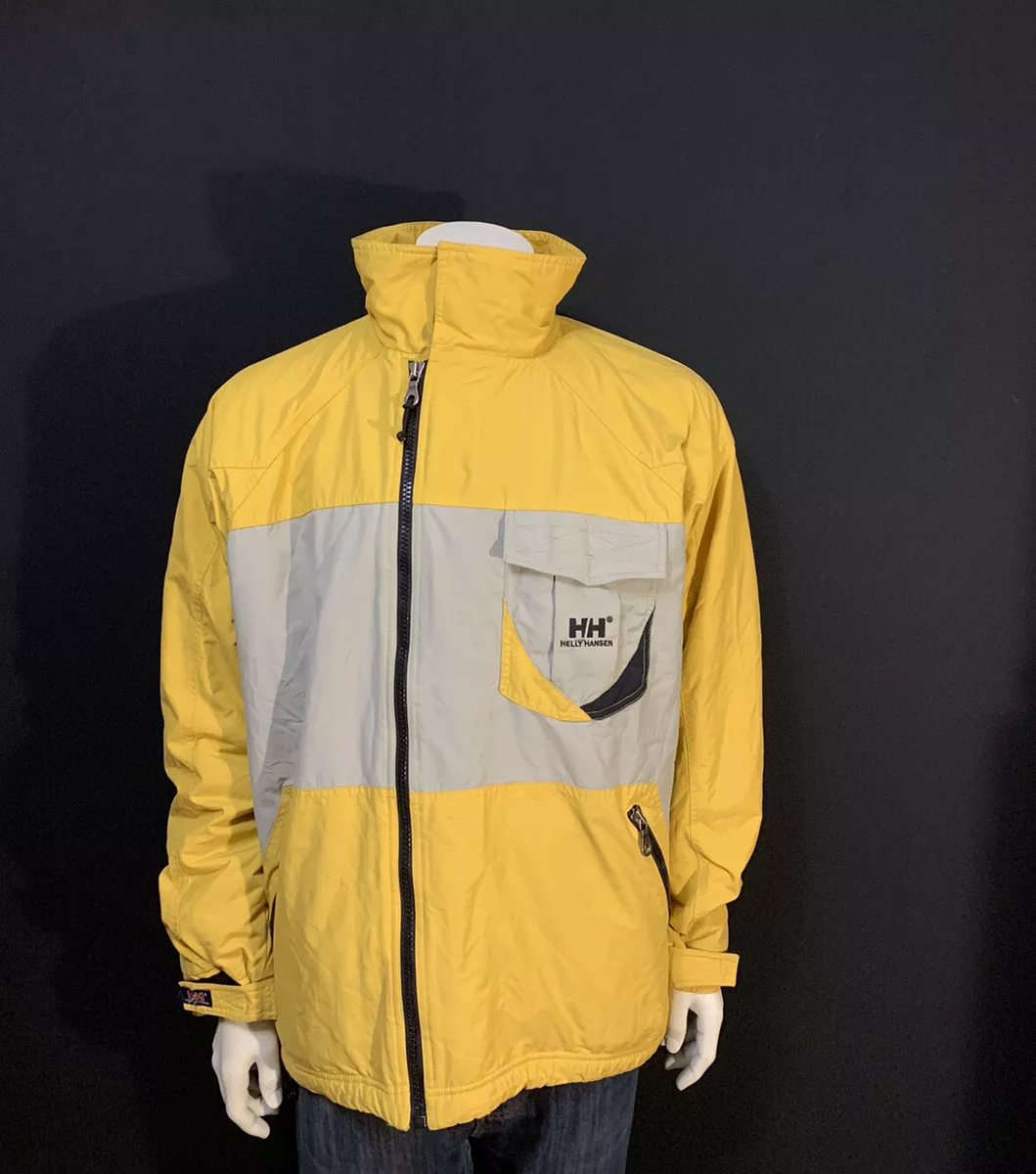 matig arm analoog Rare Vintage Helly Hansen Yellow Jacket Size L | eBay