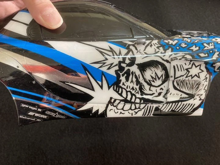 ABC Hobby 1/10 RC Car Body FD3s Rocket Bunny Drift - Image 3 of 4