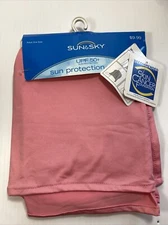 CVS UPF 50+ PINK SUN PROTECTION WRAP ADULT ONE SIZE 27.5" W X 69" LONG