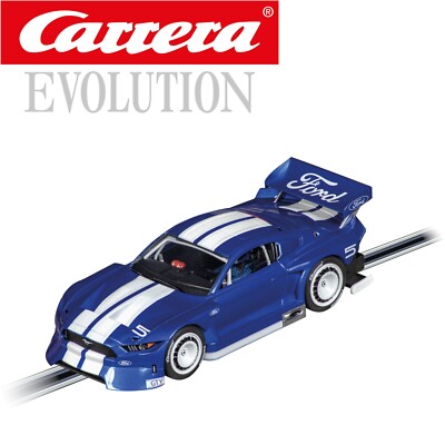 Ford Mustang GTY No.5 Blau metallic Carrera Evolution Fahrzeug Slotcar 20027751