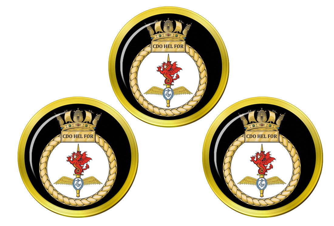 Commando Helicopter Force Royal Marines Golf Ball Markers