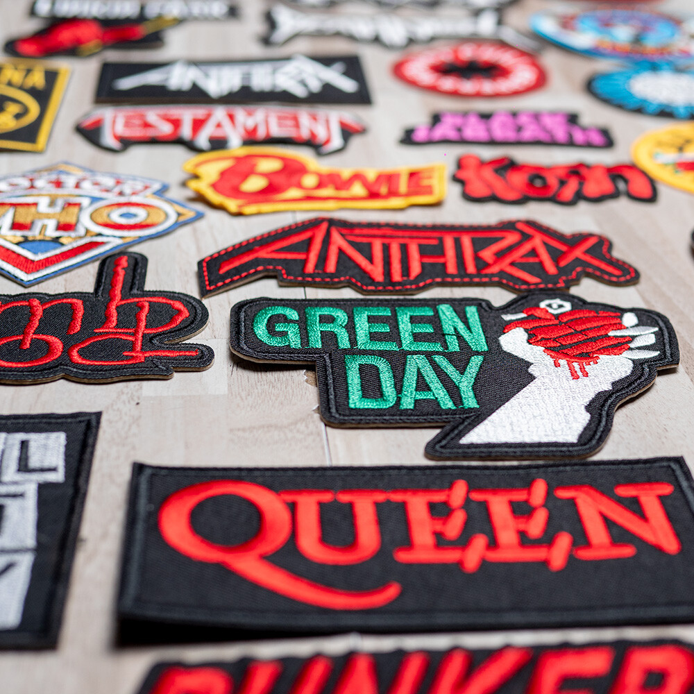 Tape Patch Rock Music/Camera/TV Embroidery Patch Iron On