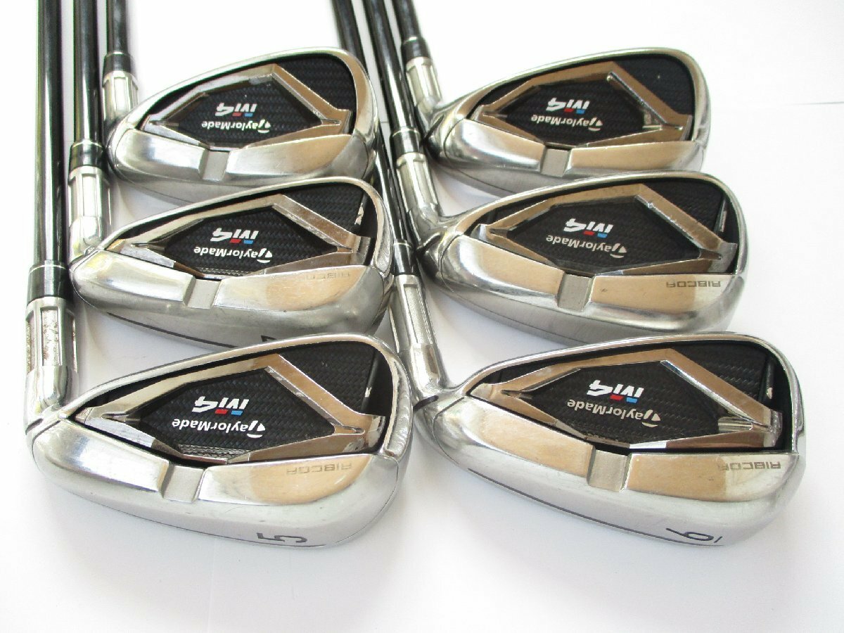 TaylorMade Iron Set M4 Stiff FUBUKI TM6 6 pieces FUBUKI TM6(S