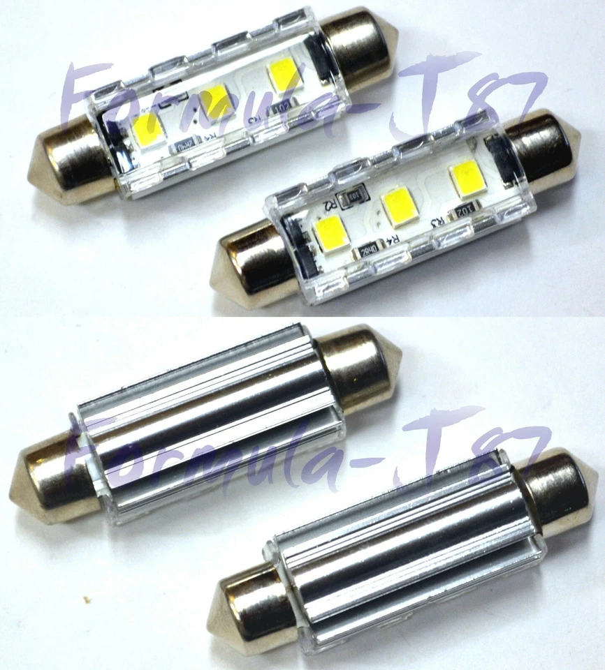 Luz LED 5W CANbus 578 Blanco 5000K Dos Bombillas Interior Domo Repuesto Actualización Foto 3 de 4