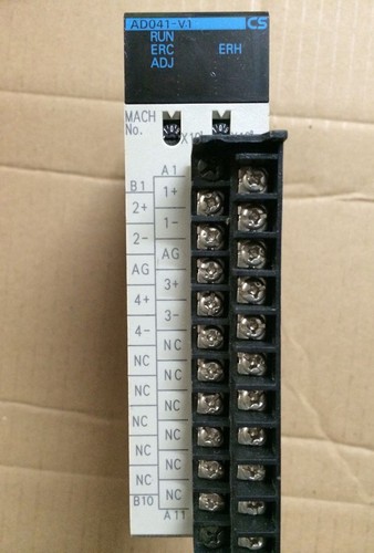 Omron CJ1W-AD041-V1 A/D Unit Analog Module