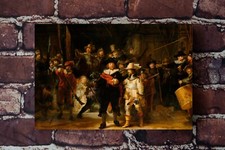 The Night Watch by Rembrandt , Gallery Wrapped Print Canvas