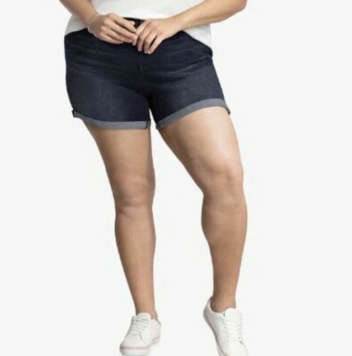Lane Bryant High Rise Jean Shorts 5 