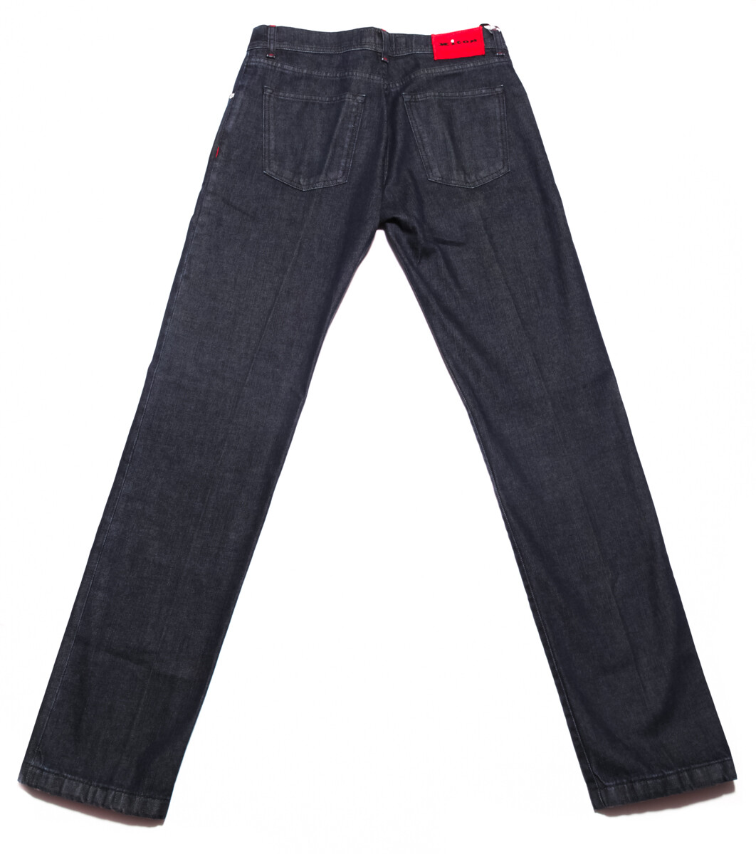 Купить $1195 Kiton Denim Blue Solid 