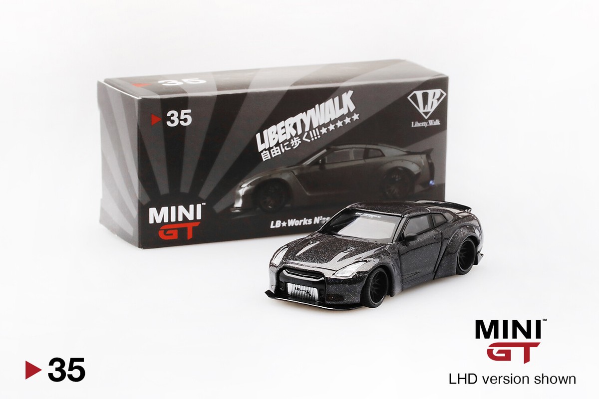 MINI GT 35 Nissan GT-R Magic Grey MINI GT China Exclusive MINI GT 35 Nissan GT-R Magic Grey MINI GT China Exclusive