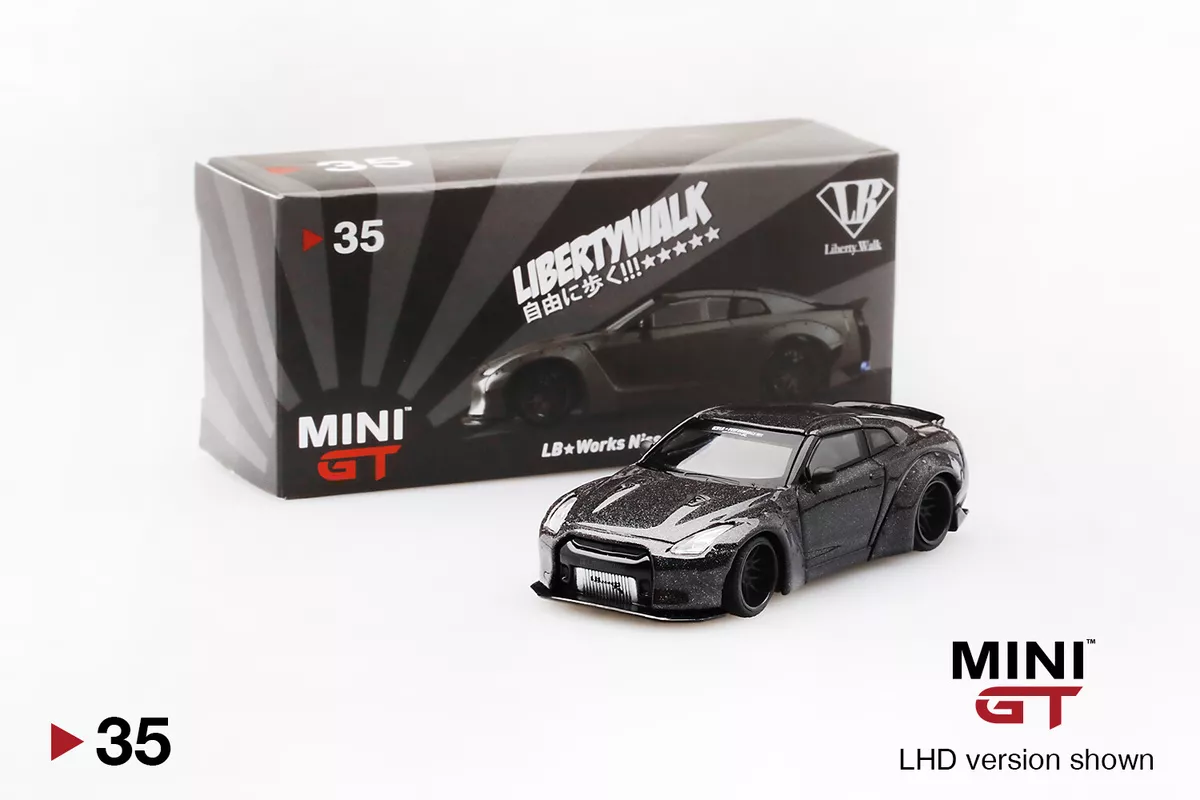 MINI GT 35 Nissan GT-R Magic Grey MINI GT China Exclusive MINIGT