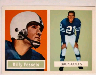 1994 Billy Vessels Topps Archives 1957 Series # 29