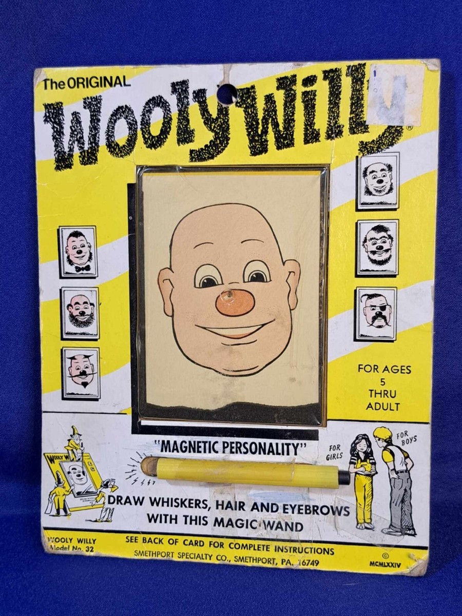 Vintage 1974 The Original Wooly Willy Magnetic Personality No. 32