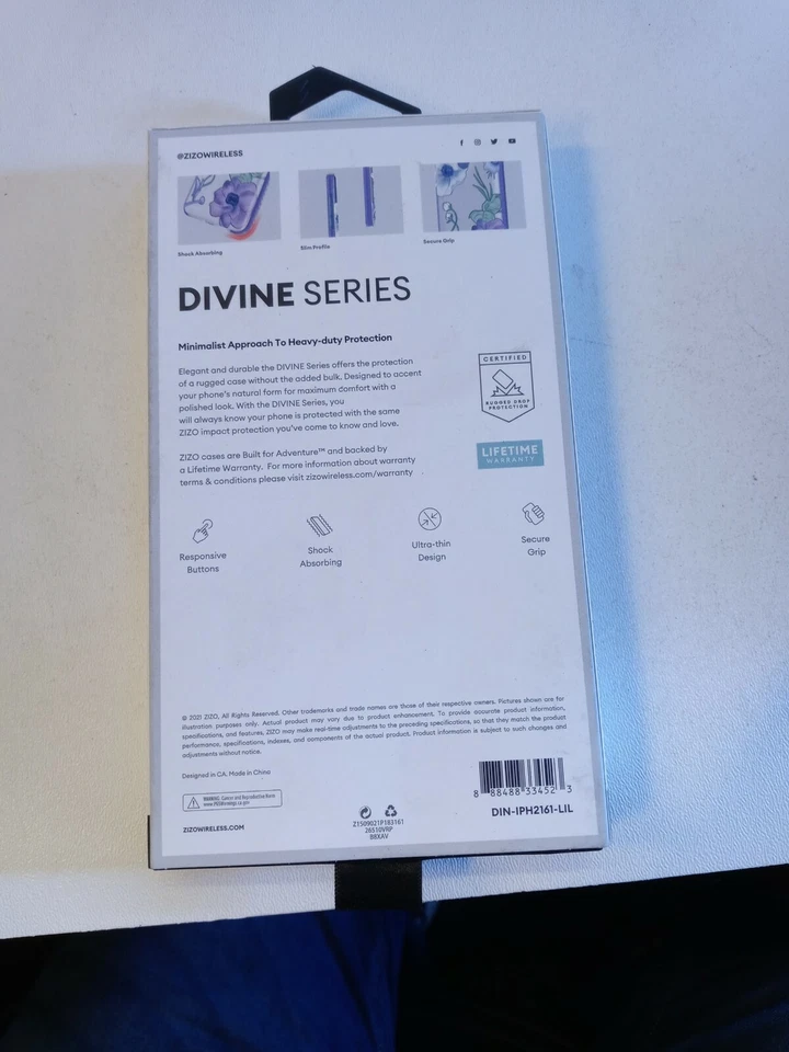 Чехол ZIZO Divine серии для iPhone 13 - Изображение 2 из 4