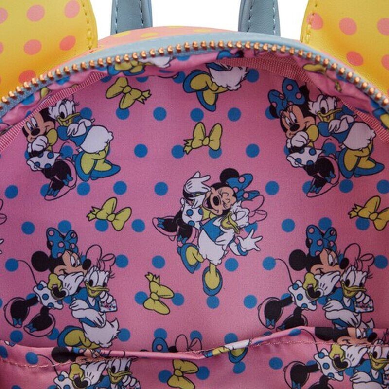 Loungefly Disney Minnie Mouse Pastel Polka Dot Figural Mini  display picture 3
