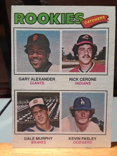 Original Used Rookies Catchers Baseball Card #476 By Topps 1977
