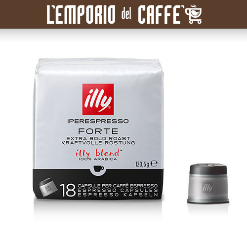540 Capsule Cialde Caffè illy Iperespresso Tostato Forte Nero Ricco e Deciso