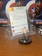 Heroclix Justice League Trinity War set Element Woman 034 Rare figure with card