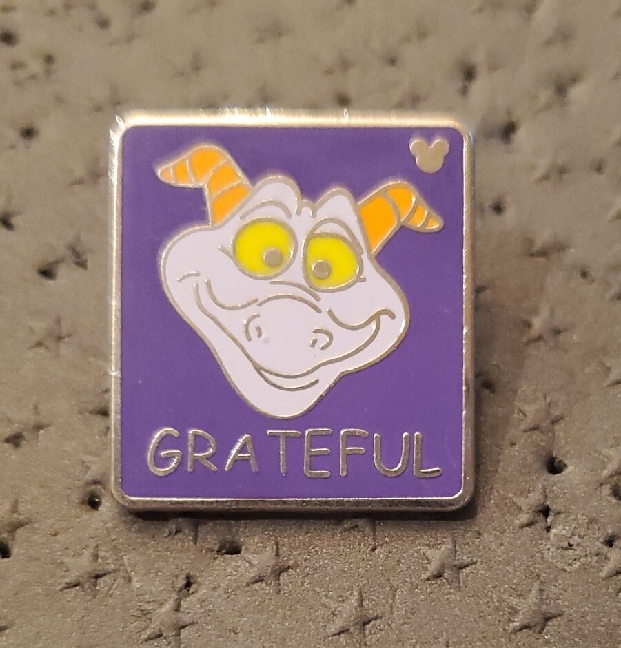 2009 WDW Hidden Mickey Pin Series III  Grateful Figment Disney Pin 