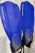 Tusa Liberator X-Ten Fins Flippers Scuba Snorkel Swimming SF-5000 Size S Blue